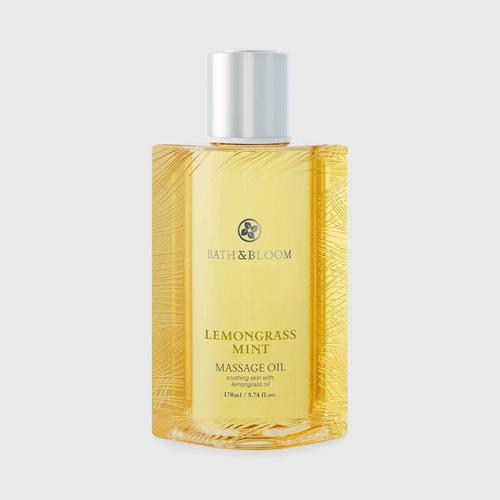 BATH&BLOOM LEMONGRASS MINT MASSAGE OIL 170ML