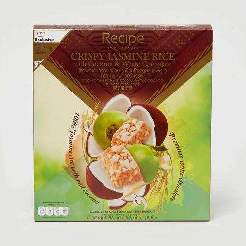 KING POWER SELECTION Crispy Jasmine Rice with Coconut & White
Chocolate 93g.