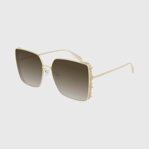 Alexander McQueen AM0309S-002 Sunglasses
