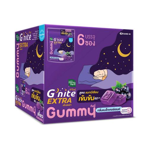HandyHerb G'nite 加强版助眠软糖 24g（1x6）