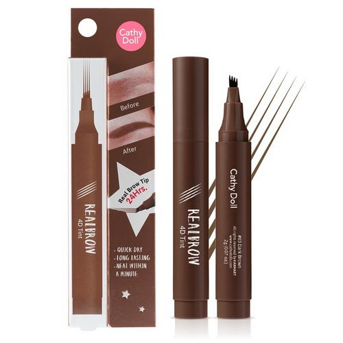 Cathy Doll Real Brow 4D Tint 2g #03 Dark Brown