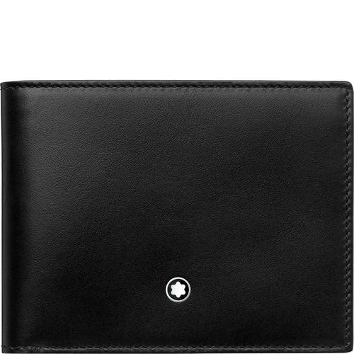MONTBLANC Meisterstück Wallet 6cc - Black/Blue