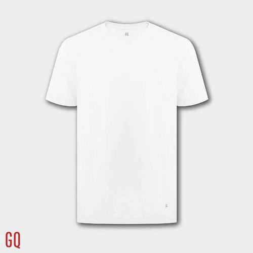 GQ Liquid-Repellent T-Shirt White Size S
