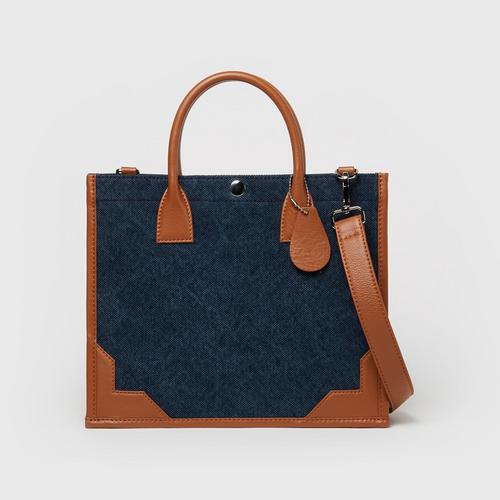 LONGLAI Tote Bag Small Size - Navy Colour