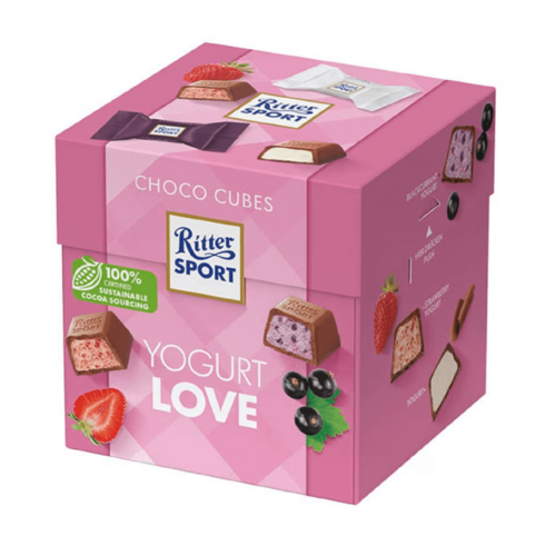RITTER SPORT Yogurt Choco Cubes 176g