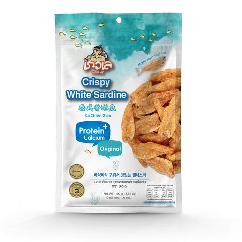 CHAOLAY CRISPY WHITE SARDINE(ORIGINAL) 100G