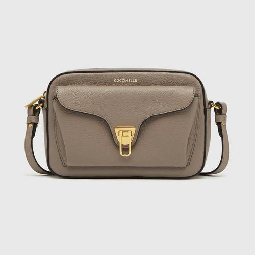 COCCINELLE FW23 BEAT SOFT SMALL WARM TAUPE