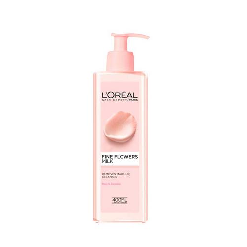 L'OREAL PARIS - SKIN EXPERT - FINE FLOWERS MILK - 400ml -卸妆乳