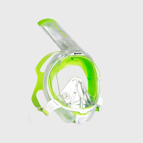 Mares Full Face Mask SEA VU DRY + Small White Lime