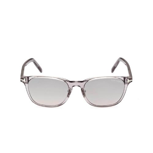 TOMFORD FT1040-D SHINY BLACK FRAME AND SILVER MIRRORED LENS  Size 52