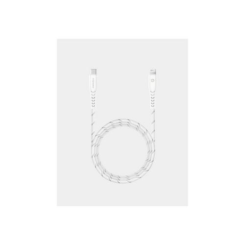 ENERGEA NyloFlex Lightning to USB-C Cable MFI 1.5 m - White