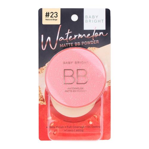 BABY BRIGHT Watermelon Matte BB Powder - #23 Natural Beige 9g