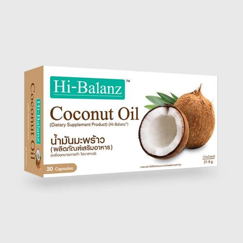 Hi-Balanz Coconut Oil 30 Capsules