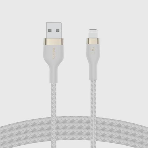 BELKIN USB-A Cable with Lightning Connector 1M -  White
