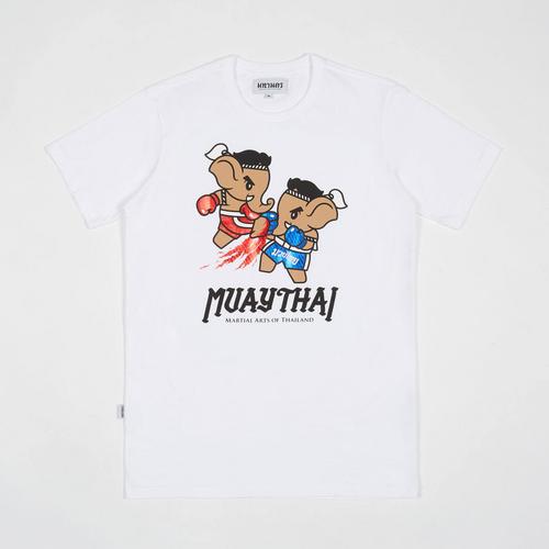 MAHANAKHON Chang Muaythai White - S