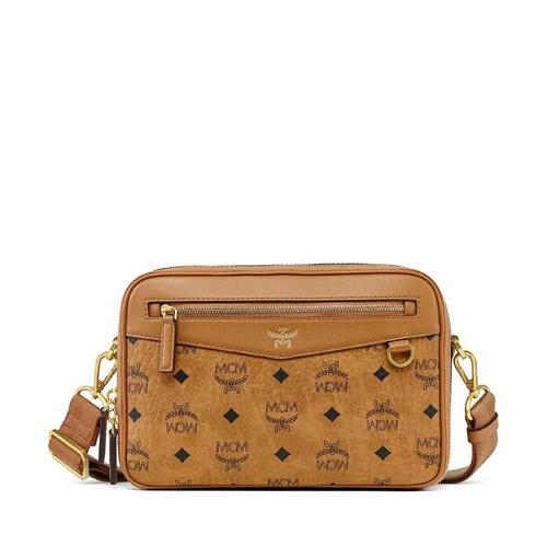 MCM Diamond相机包（Visetos小号） 干邑棕
