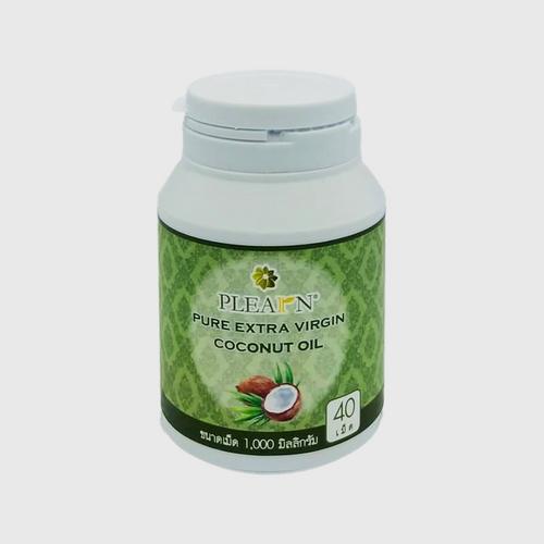Plearn Vergin Coconut Oil Capsules 1000 mg. (40 capsules)