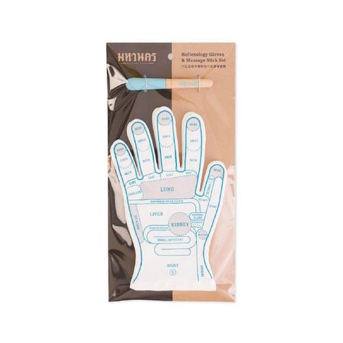 Mahanakhon S Reflexology Glove Set-Mint