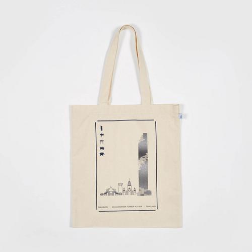 Mahanakhon SkyWalk & City 2 Tote Bag Navy